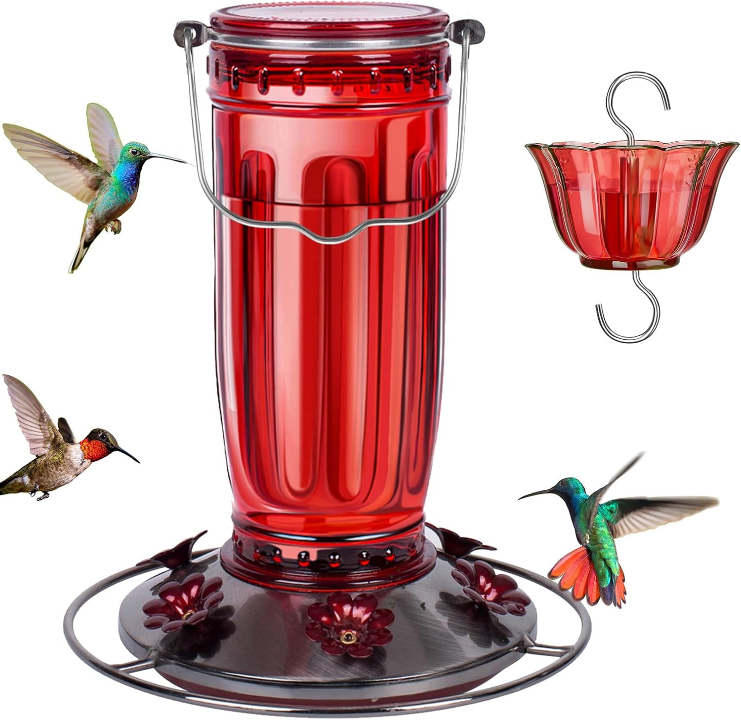 Kingsyard Glass Feeder (B08W43F9TC)