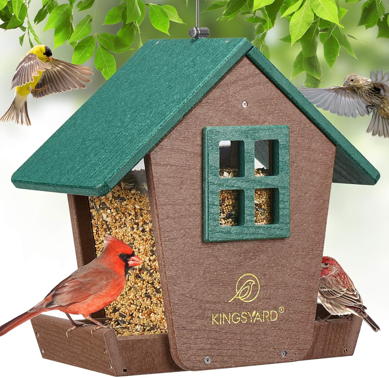 Kingsyard 4 lbs House Feeder (B0D95ZRSNW)