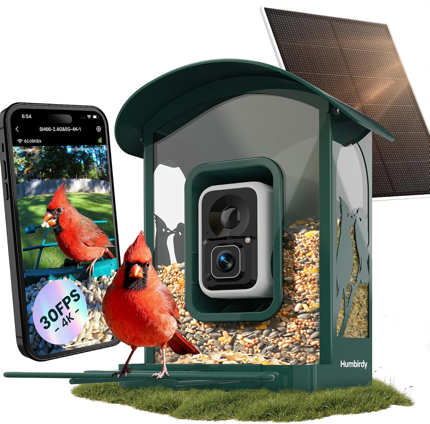 Bird Feeder with Camera 4K (B0FMDP272Y)