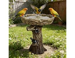 SKYFIRE Bird Baths for Outdoor (B0GX23C7D2)