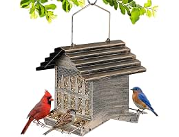 Metal Bird Feeder House 2-pack (B0H71LNXKV)
